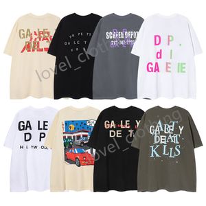 T-shirts pour hommes Designer Femmes Summer Fashion Lettre imprimé Cottons Loose Tops Casual Luxurys Street Street Classe de vêtements S-XL