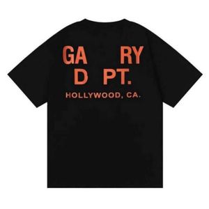 Galleryse Depts Shirt Mode d'été Hommes Femmes Designers T-shirts T-shirts en vrac Tops à manches courtes Hip Hop Streetwear Lettre Cotons T-shirt de12
