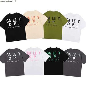Galleryse Tees Mens Graphic T Shirts Women T-shirts Depts Cottons Tops Man Casual Shirt Luxurys Clothing Street Shorts Mouw Kleding