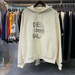 Gallrey Tee Depts Designer Hoodie Top Quality Quality Luxury Fashion Sweatshishies Small Crowd Beautif