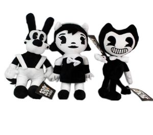 Jeu 3 styles de poupées en peluche de 30cm, Bendy Dog Bendy et l'encre Bundi et machine à encre, poupées pour filles, cadeau intéressant pour enfants 4139691