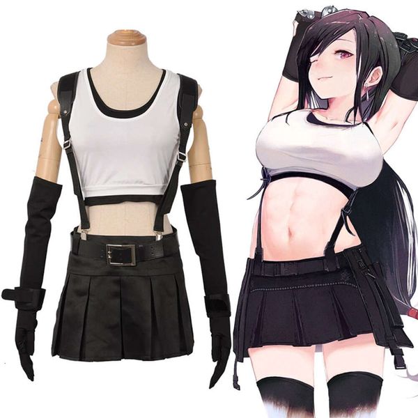 Juego Anime Final Fantasy Cosplay Tifa Lockhart Women Costumecosplay