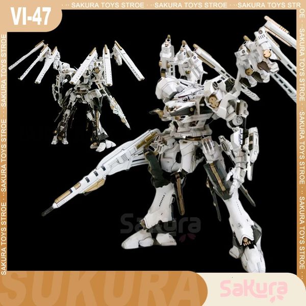 Jeu Armored Core Anime Figure 1/72 VI-47 NX-06 Kit de modèle d'assemblage Figurine à collectionner CR-HOGIRE Statue jouets pour enfants cadeaux Gk 240116