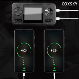 Game Console Funcional Power Bank Station 8000mah Buil-in 416 Mini handheld speler Data Frog draagbare retro gaming spelers