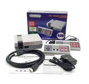 Console de jeu HD Mini Classic TV Coolbaby 600 Modèles de jeux vidéo Consoles portables pour NES Christmas Gift7853772