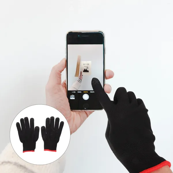 Contrôleurs de jeu 1 paire de gants anti-transpiration, accessoire de doigt pour écran tactile pour téléphone