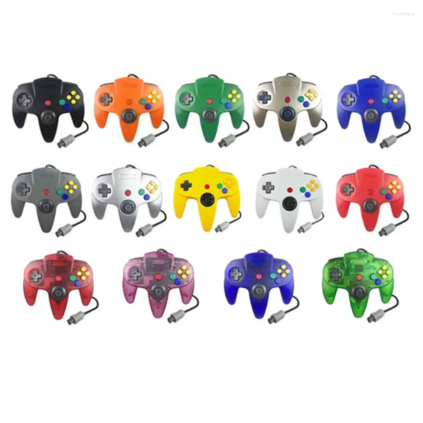 Contrôleurs de jeu 100PC GamePad Contrôleur filaire Joypad pour N64