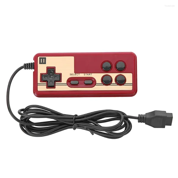 Contrôleurs de jeu 2-1PCS Poignée filaire 8 bits 9PIN Contrôleur de jeu Joystick GamePad Universal pour Coolboy Subor NES FC