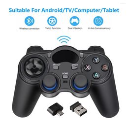 Game Controllers 2.4G Controller GamePad Android Wireless Joystick Handle met OTG Converter Geschikt voor PS3 PC Tablet Smart TV Box