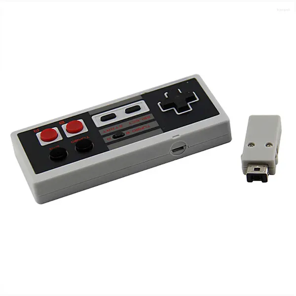 Controladores de juego 2.4GHz Controlador inalámbrico Joystick para NES Mini Classic Console Gamepad