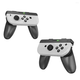 Controladores de juego 2 en 1 Controlador Izquierda Derecha Consola Cubierta protectora Agarre para interruptor / interruptor Mango OLED
