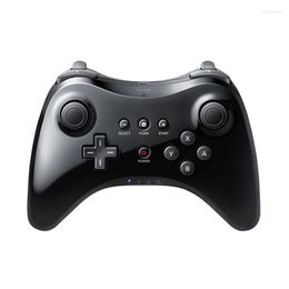 Game Controllers 2023 Wireless Classic Pro Controller Joystick Gamepad voor Wii U met USB -kabel