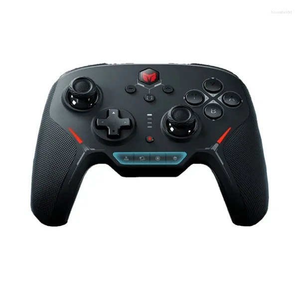 Controladores de juego 2024 Giroscopio de 6 ejes Gamepad mecánico completo Controlador de modo dual Despertador de un botón 4 Configuración a bordo