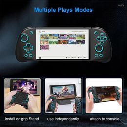 Controladores de juego 2024 KS47 Joypad Mechanical GamePad Controlador Auto Fire Wake Up Wireless Bluetooth Compatible para Switch