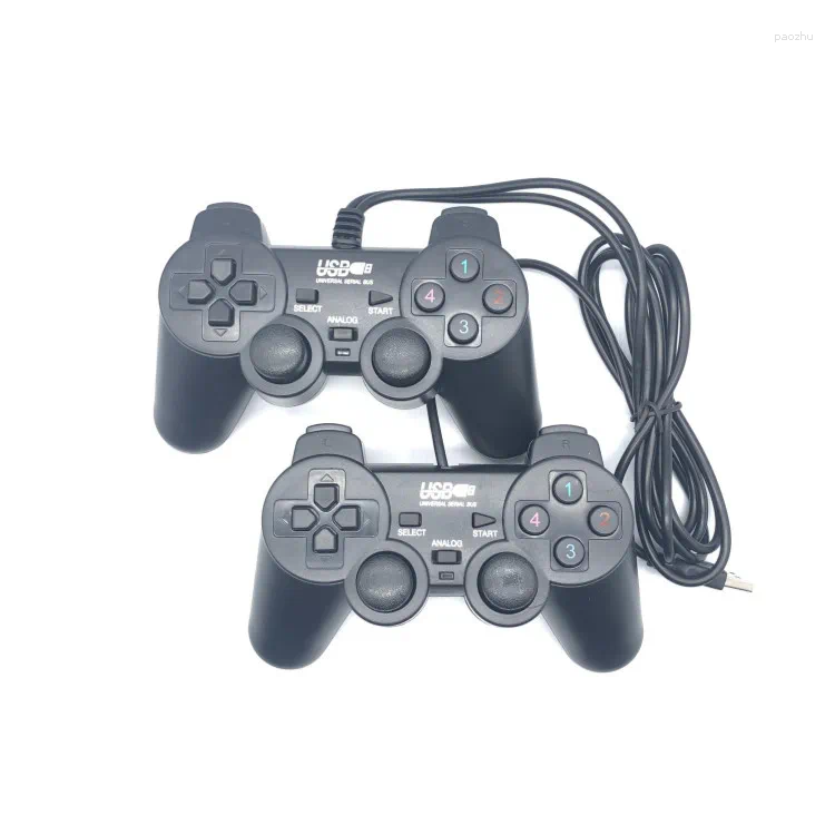 Gamecontrollers 208 USB-bedrade controller voor pc-computergamepad