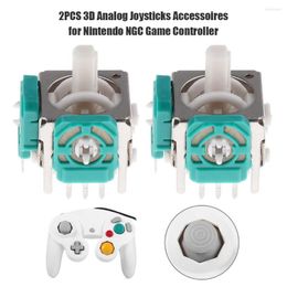 Contrôleurs de jeu 2 pièces bouton de Module de capteur de réparation de manette analogique 3D pour Console NGC Gamecube