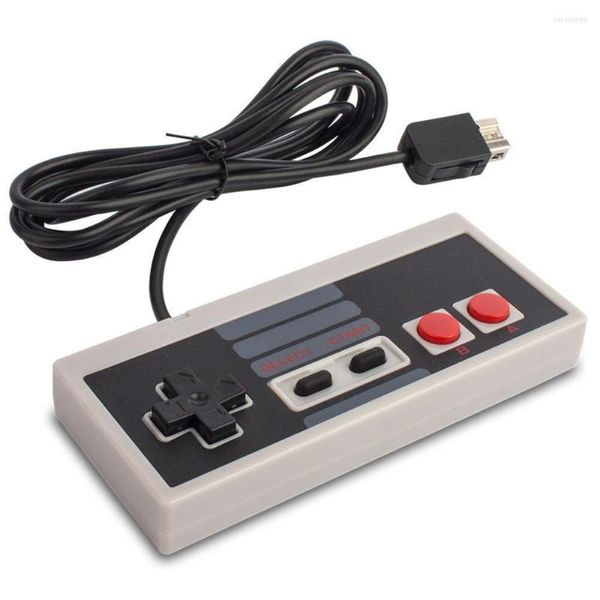 Contrôleurs de jeu 2 pièces pour NES édition classique Mini contrôleur manette de jeu avec câble d'extension de 1.8 m cadeaux WiiControll