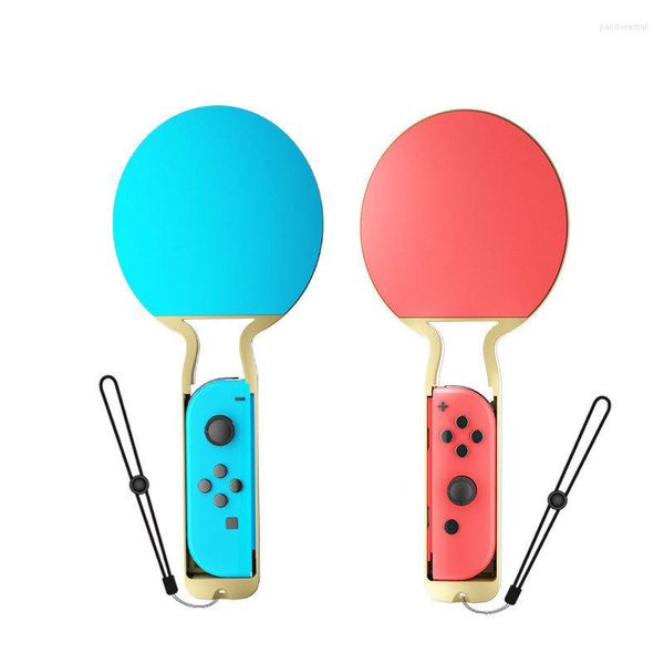 Controladores de juego 2x para Switch OLED Raqueta de tenis de mesa Paddle Controlador de diseño ergonómico Accesorio de consola