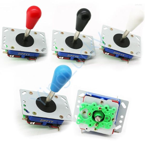 Controladores de juego 30 piezas Arcade Joystick Long Rod Copy Zippy 4/8way Micro Switch JOYSTICKS para máquina de video