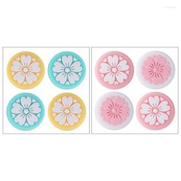 Game Controllers 4pcs Cherry Blossoms Joystick Cover Dumb Silicone voor Switch Lite Handle