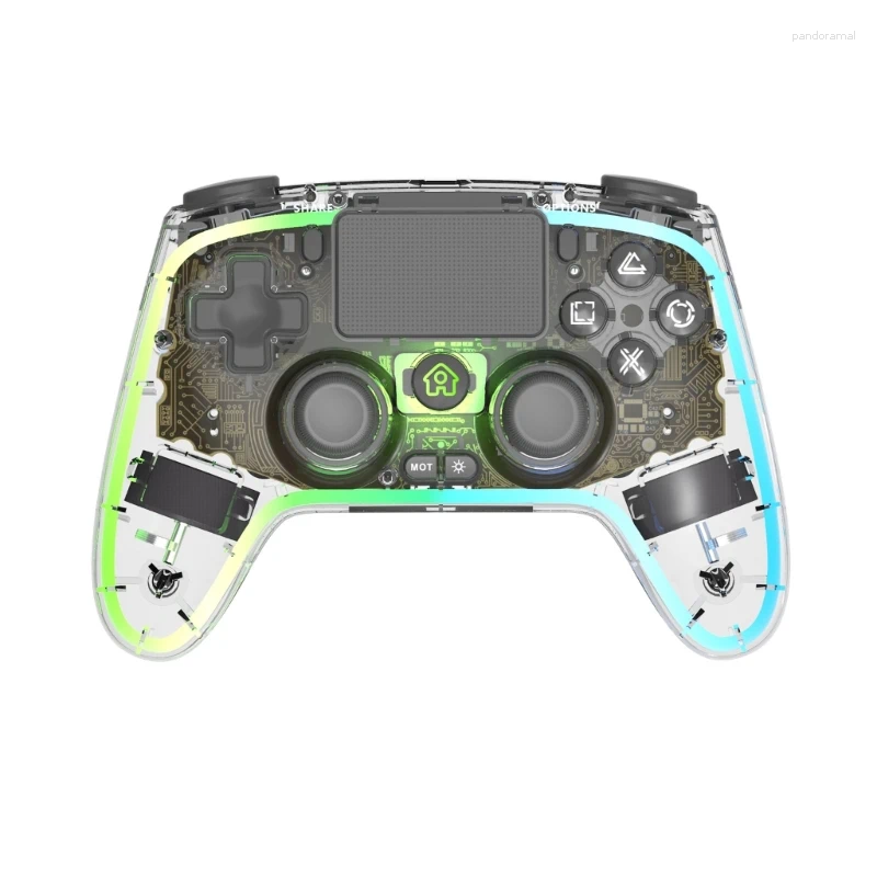 Controller di gioco Controller remoto di movimento a 6 assi Gamepad wireless con luce RGB