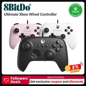 Contrôleurs de jeu 8bitdo Ultimate Wired Controller pour Xbox Series S X One Windows 10 11