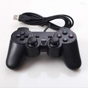 Game Controllers Cdragon Wired Controller Gaming Joypad Joystick USB Gamepad voor pc -laptop vibratie gamepads venster 710