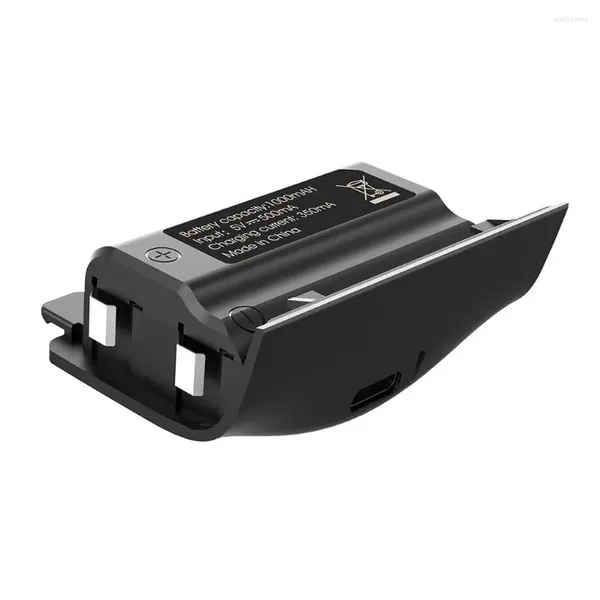 Contrôleurs de jeu Batterie Batterie sans fil rechargeable 1000mAh Indication d'affichage LED Set Câble de structure ergonomique sans interruption