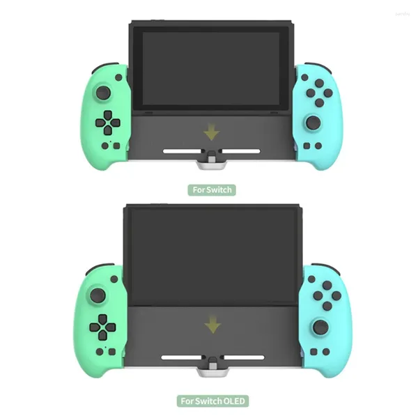 Controladores de juegos Controlador de interfaz inalámbrica tipo C de enchufe directo con turbo somatosensorial de seis ejes para N-Switch/N-Switch OLED