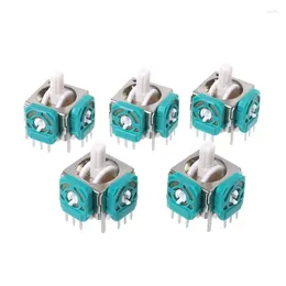 Gamecontrollers ESTD 5PCS/PACK 3D analoge joysticks Module Reparatie Reserveaccessoire voor NGC Groen