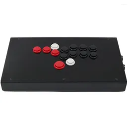 Contrôleurs de jeu F8-PC Tous les boutons Hitbox Style Arcade Joystick Fight Stick Controller pour PC Sanwa OBSF-24 30