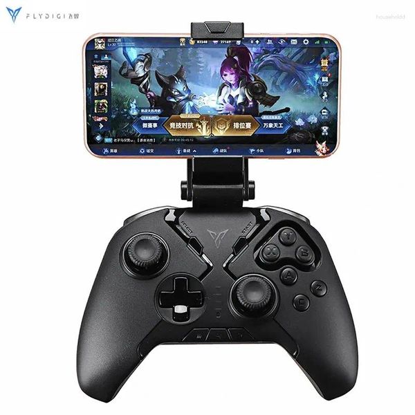 Controladores de juego Flydigi Apex Serie 2 Controlador inalámbrico MOBA móvil compatible con Bluetooth con soporte para teléfono Gamepad PC Android Tablet