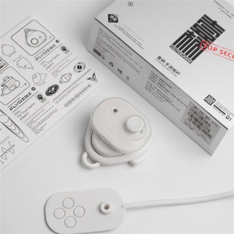 Controladores de jogo Flydigi Joyone Mobile Controller Pubg Console Jogos Bluetooth Moda Mini com gatilho