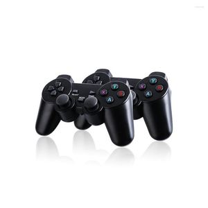 Contrôleurs de jeu GamePad 2pcs / Set Contrôleur sans fil 2.4G avec adaptateur USB pour console vidéo 360 ° Joystick PC portable TV