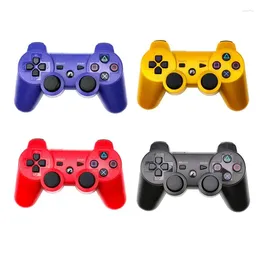 Contrôleurs de jeu Manette de jeu ergonomique sans délai Poignée de couleur blanche Contrôleur Ps3 Touches délicates Mise à niveau de la puce Bleu Noir Rouge