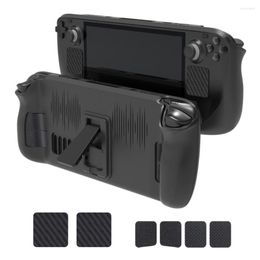 Game Controllers Games Console Protective Cover Set met standaard touchpad -knopstickers compatibel voor Steam Deck SD016 Drop