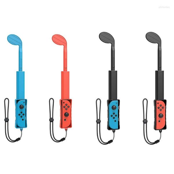 Contrôleurs de jeu Clubs de golf Poignée de poignée Contrôleur de périphériques compatible avec les composants de poignées de jeu Switch