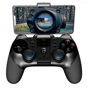 Controladores de juegos Ipega Gamepad PG-9076 Bluetooth 2.4G Controlador de consola inalámbrico Disparador móvil Mango de juego Joystick para Android TV PC P3