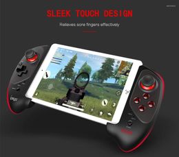 Gamecontrollers IPEGA PG-9083S Red Bat Bluetooth Gamepad 4.0 Sleek Touch 360 graden rotatie voor IOS / Android PC WIN