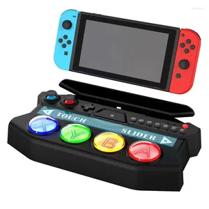 Gamecontrollers Ipega PG-SW056 Controller voor schakelaar / Lite met Touch Bar LED-licht Hatsune Miku Project DIVA MEGA