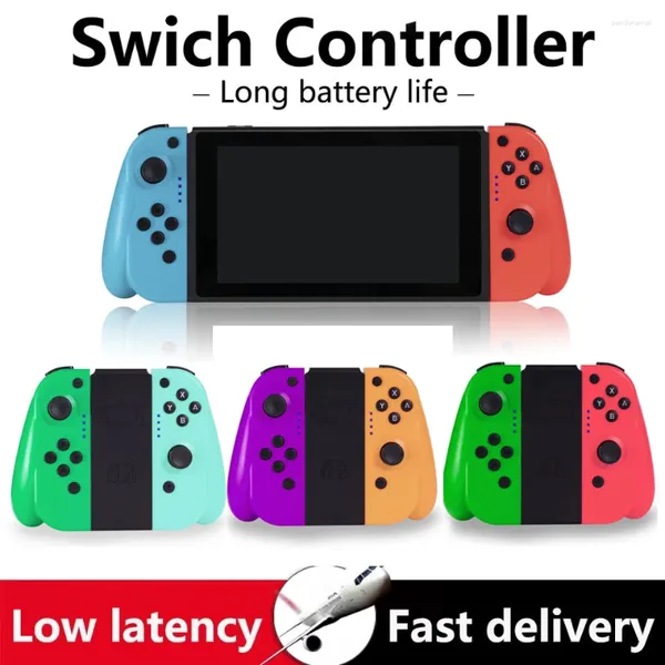 Contrôleurs de jeu Joy Pad Switch Controller Joystick Gamepad 6 Axe Gyro Wireless Control With Wake Up Fonction Joypad