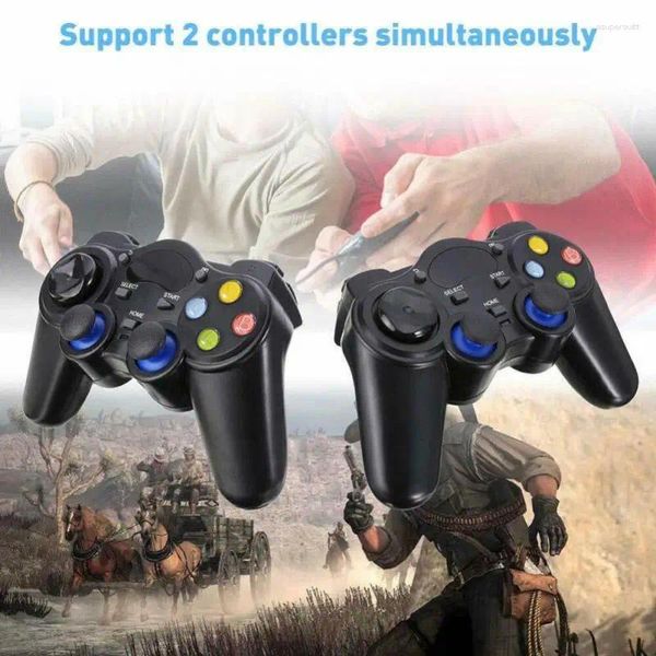 Contrôleurs de jeu Joypad sans fil pour commutateur Smart TV Box accessoires Raspberry Pi 4 Psandroid Windows Ps3 manette de jeu 2.4g