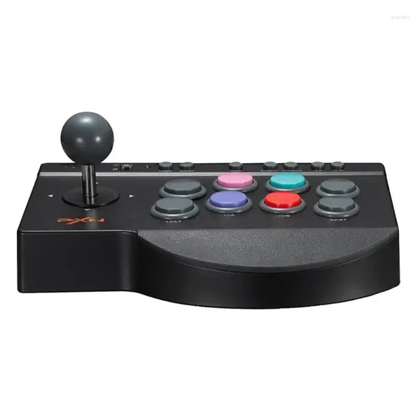Controladores de juego Joystick PC Controlador /PS3/ /Switch/Android TV Arcade Fighting Fight Stick PXN 0082 USB Street Fighter