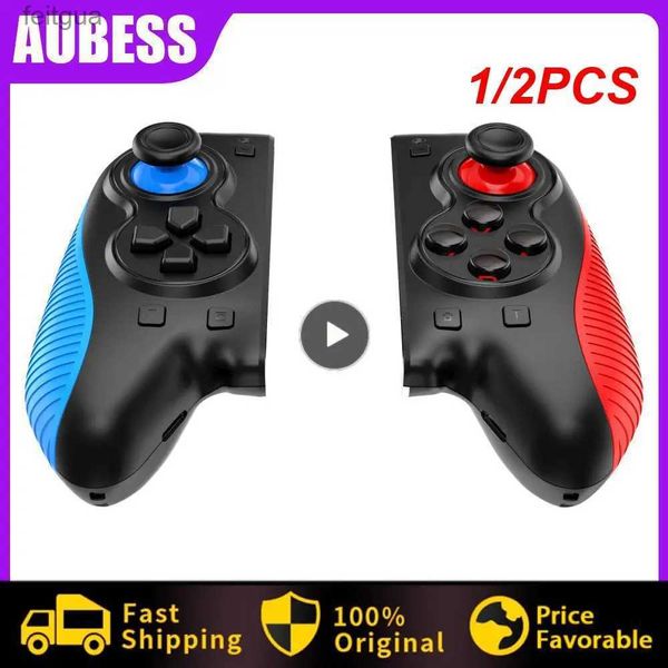 Contrôleurs de jeu Joysticks 1/2 pièces contrôleurs sans fil pour commutateur fonction de réveil par vibration laissé disponible pour plusieurs appareils YQ240126