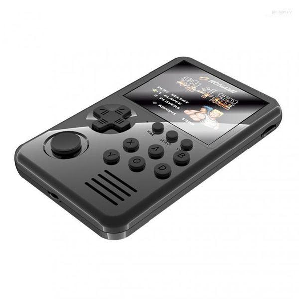 Contrôleurs de jeu Joysticks 16 bits rétro portable mini console vidéo portable 4G carte de jeux 3,0 pouces couleur LCD enfants lecteur intégré 800 Phil