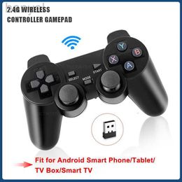 Contrôleurs de jeu joysticks 2.4g Gamepad sans fil pour boîte / téléphone Android PC Joystick pour Super Console X Pro Game Controller pour les accessoires D240424