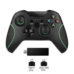 Contrôleurs de jeu Joysticks 2.4G Contrôleur de jeu sans fil pour Xbox One Accessoires Gamepad pour Android Smart PhoneSteam PC Joystick pour Controle Joypad 230518