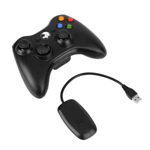 Gamecontrollers Joysticks 2.4G draadloze gamepad Joypad Game-afstandsbediening Joystick met pc-ontvanger voor Microsoft Voor Xbox 360-console HKD230831