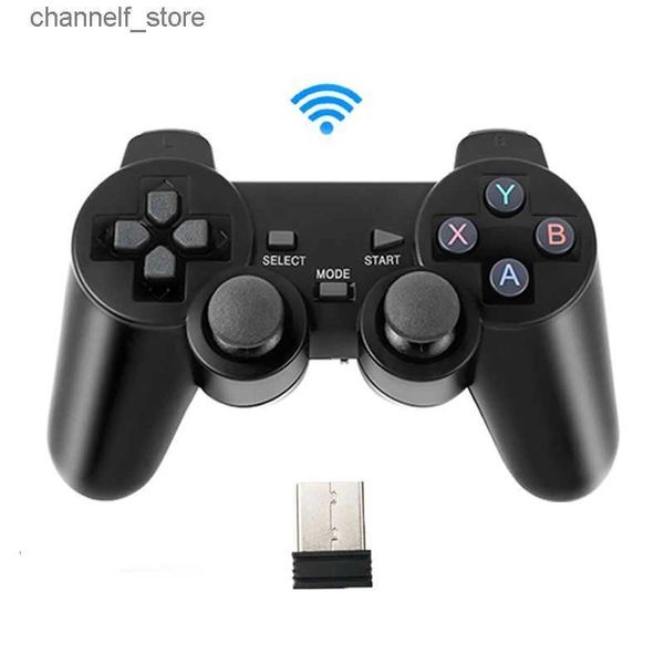 Contrôleurs de jeu Joysticks 2.4G manette de jeu sans fil pour/TV Box/téléphone Android PC Joystick pour Super Console X Pro contrôleur de jeu pour accessoiresY240322