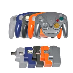 Contrôleurs de jeu Joysticks Contrôleur de manette de jeu sans fil 2,4 GHz avec récepteur pour N-G-C GameCube wii HKD230902